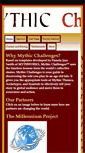 Mobile Screenshot of mythicchallenges.com