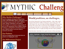 Tablet Screenshot of mythicchallenges.com
